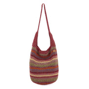 120 Hobo - Hand Crochet - Sunset Stripe
