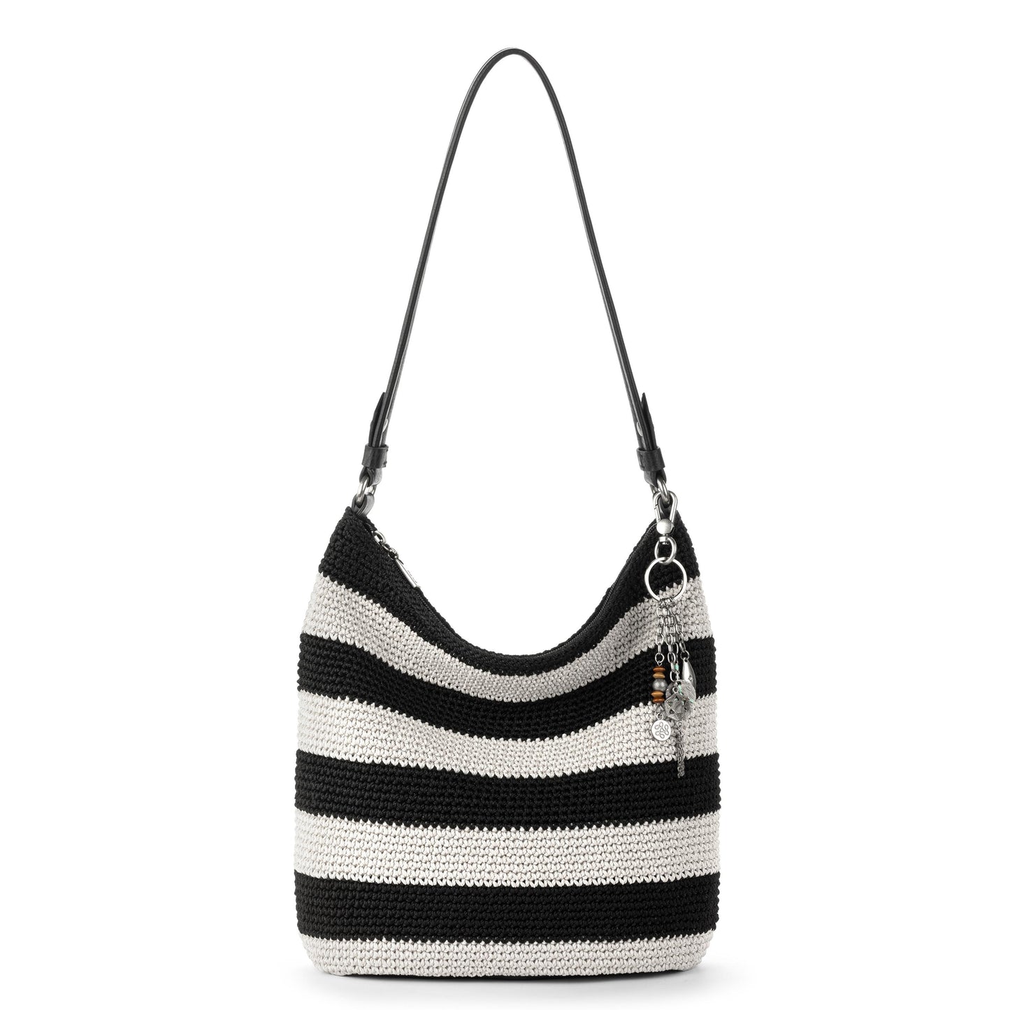 The Sak Sequoia Hobo Crochet - |Black Stripe|