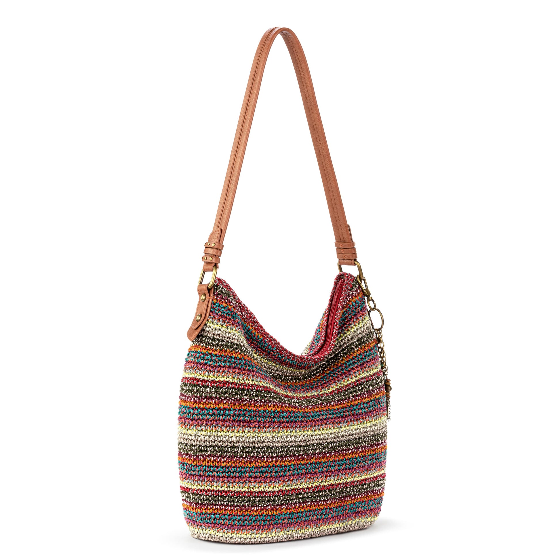 The Sak Sequoia Hobo Crochet - |Sunset Stripe|