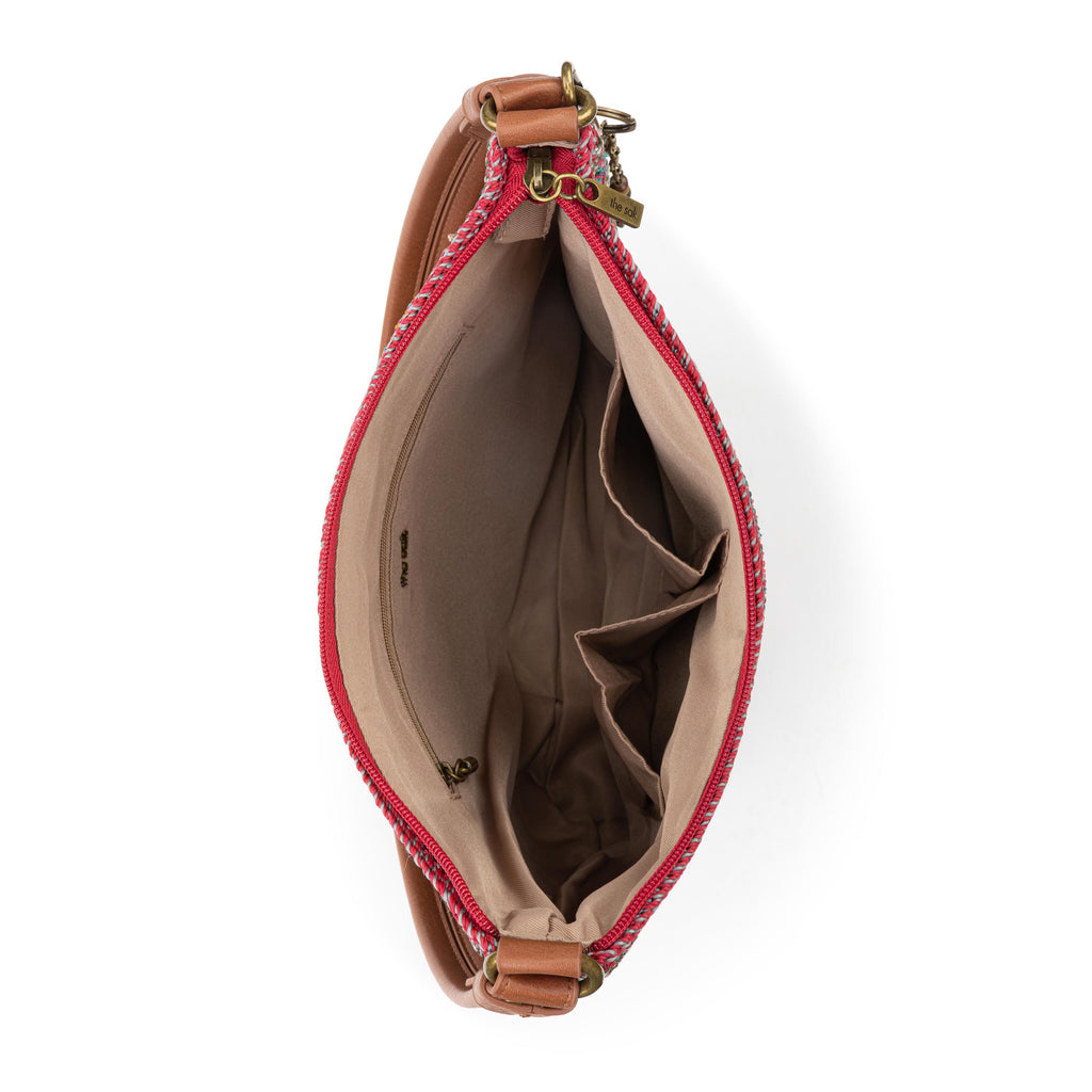 The Sak Sequoia Hobo - Hand Crochet - Sunset Stripe