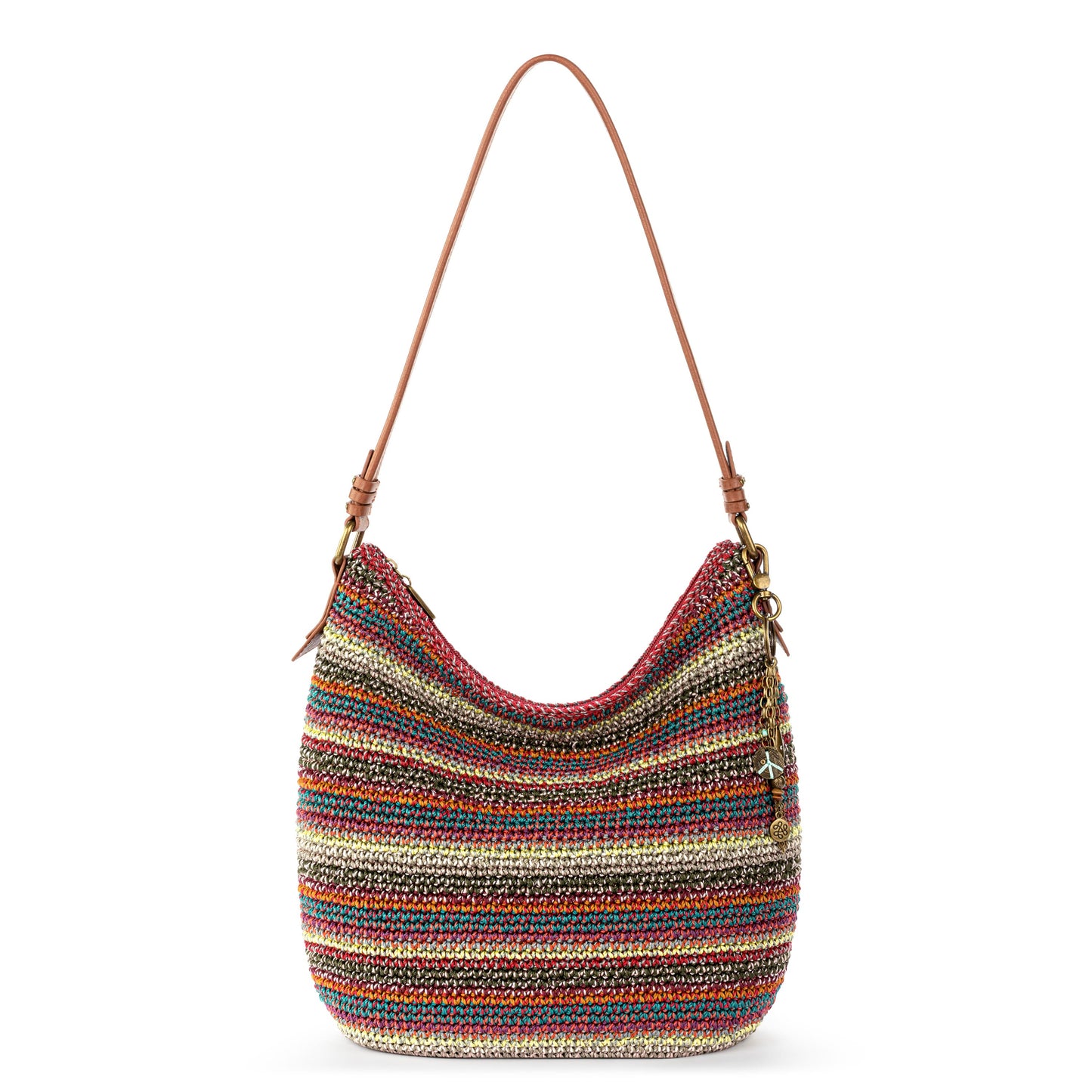 The Sak Sequoia Hobo Crochet - |Sunset Stripe|