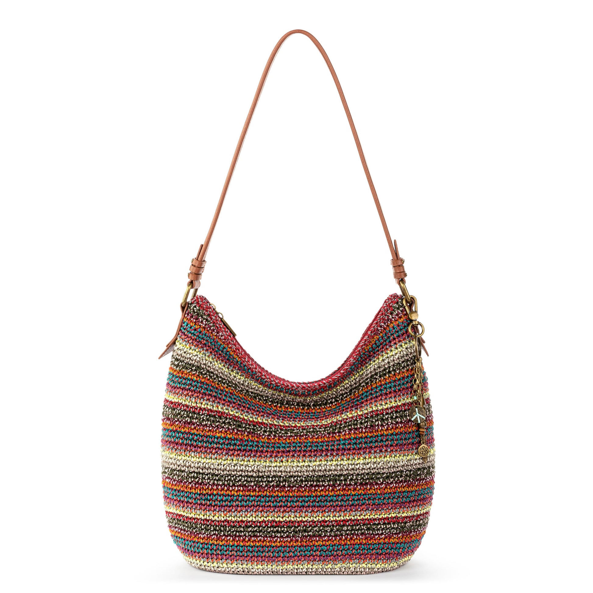 The Sak Sequoia Hobo Crochet - |Sunset Stripe|