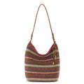 The Sak Sequoia Hobo - Hand Crochet - Sunset Stripe