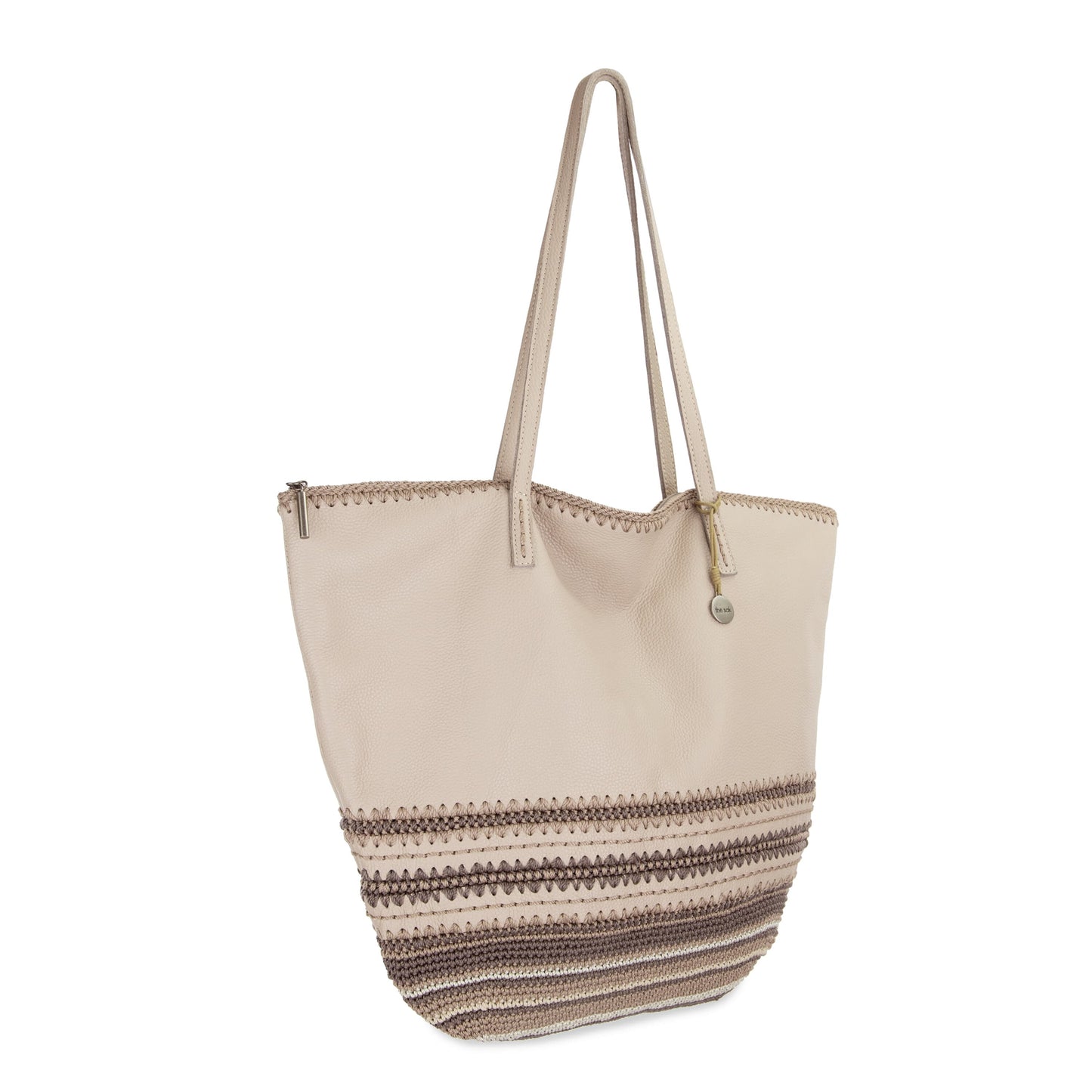 The Sak Faye Large Tote Leather - |Sand Seminyak|