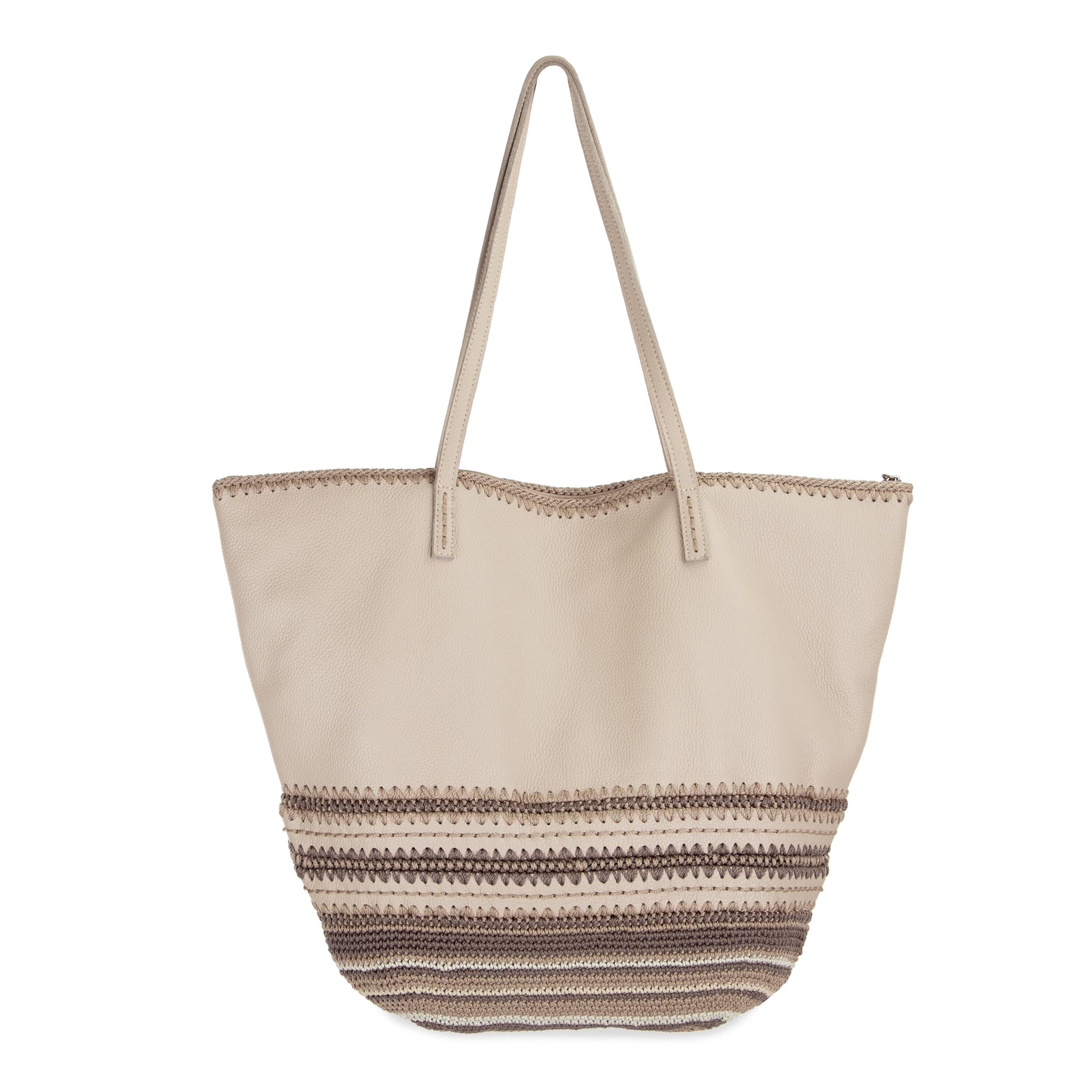 The Sak Faye Large Tote Leather - |Sand Seminyak|