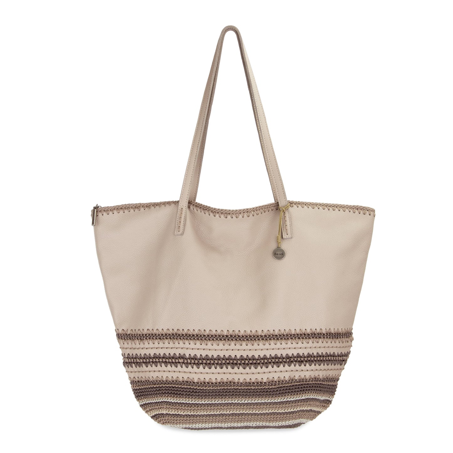 The Sak Faye Large Tote Leather - |Sand Seminyak|