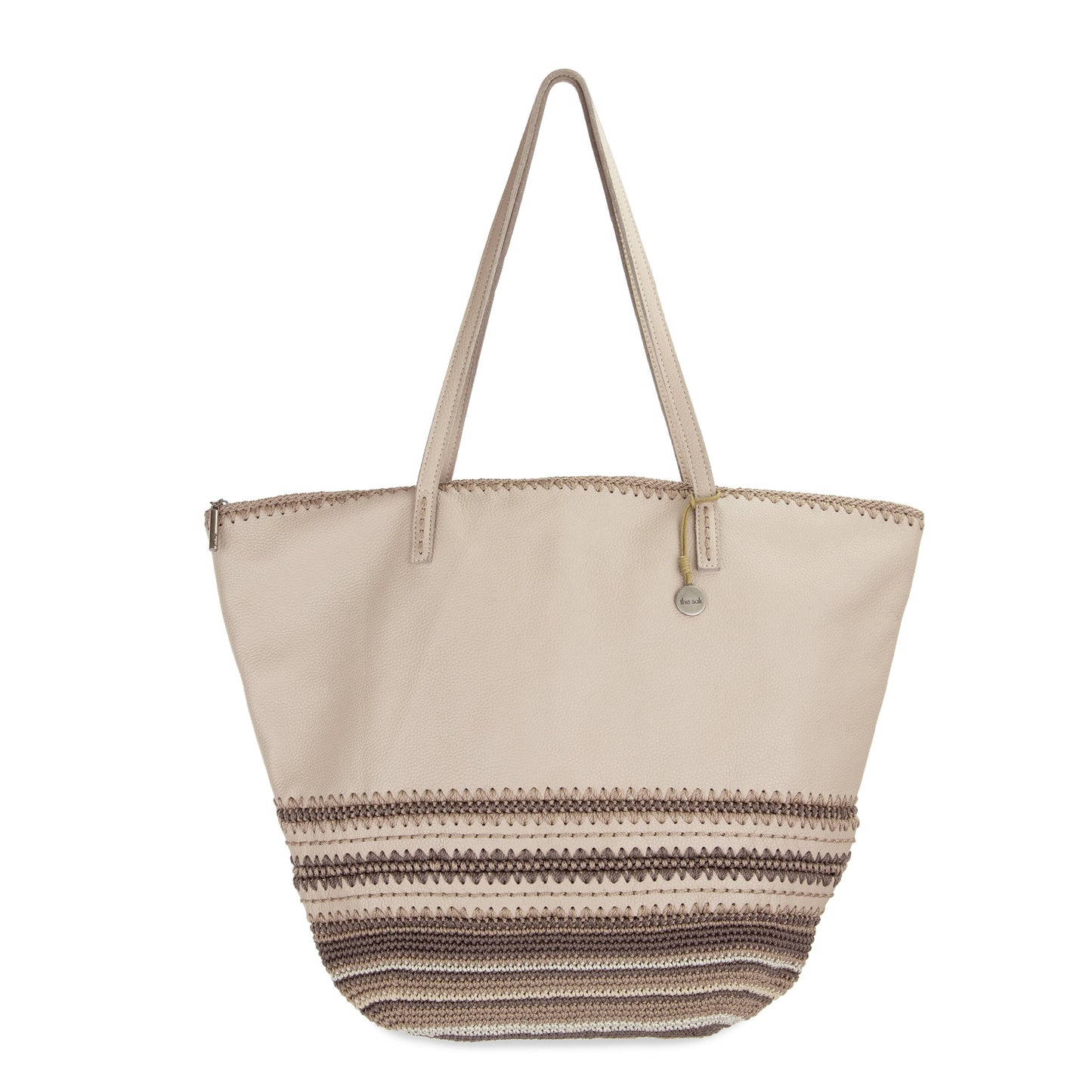 The Sak Faye Large Tote Leather - |Sand Seminyak|