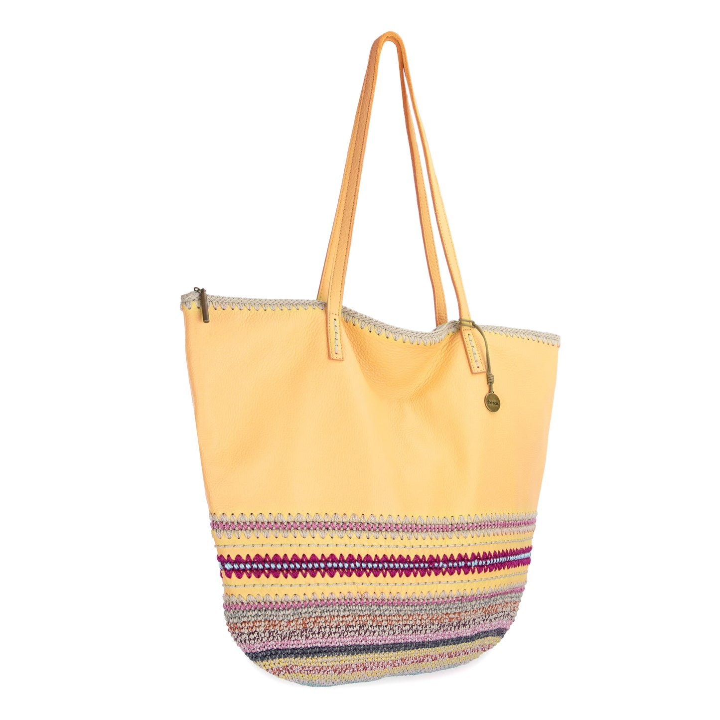 The Sak Faye Large Tote Leather - |Sunlight Seminyak|