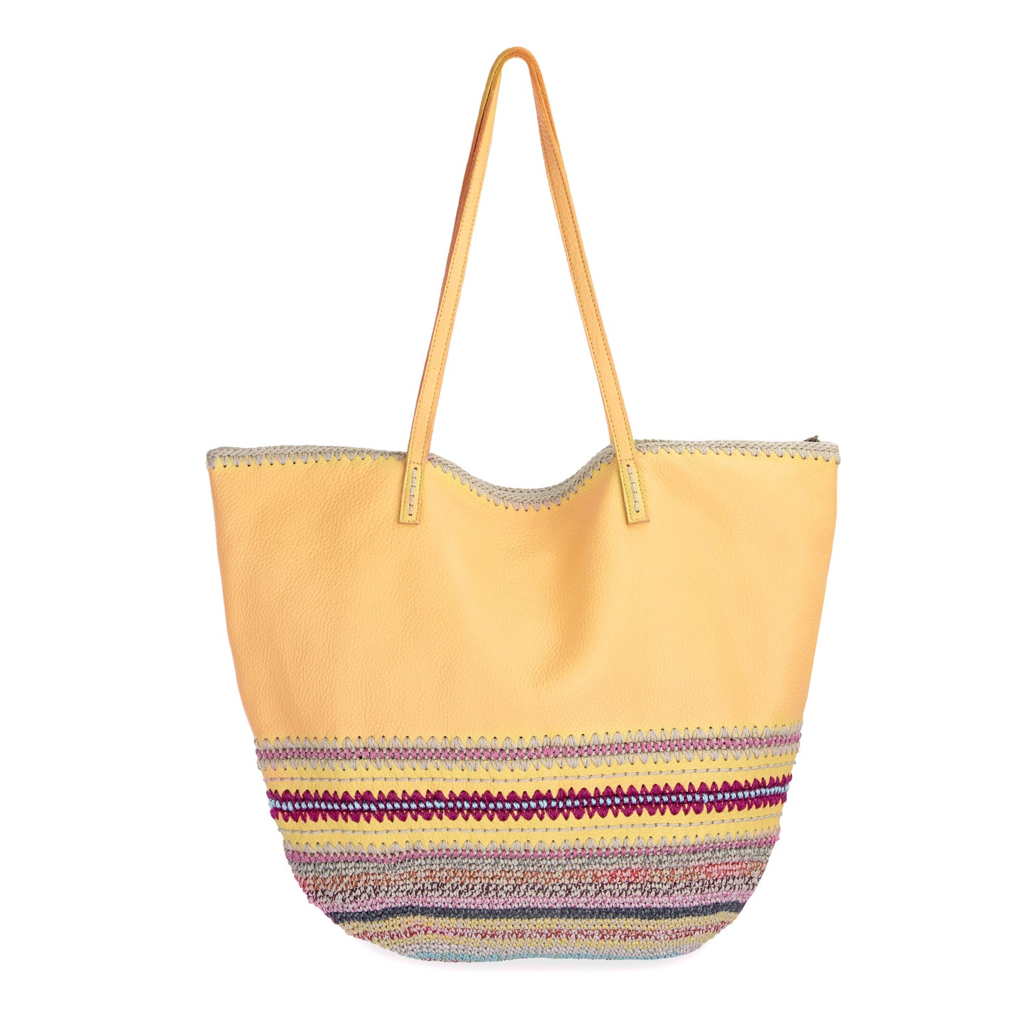 The Sak Faye Large Tote Leather - |Sunlight Seminyak|