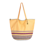 Faye Large Tote - Leather - Sunlight Seminyak