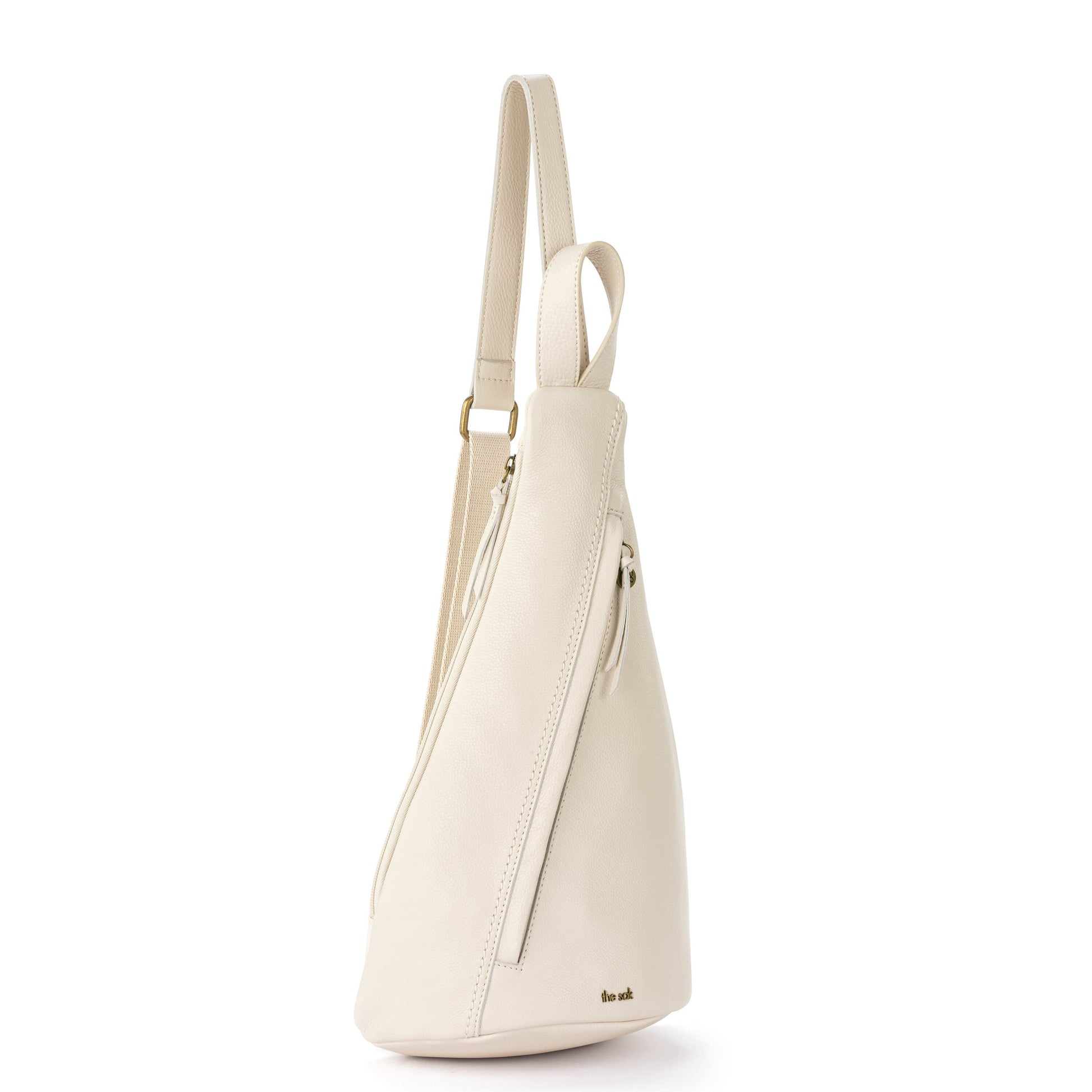 The Sak Geo Sling Backpack Leather - |Stone|