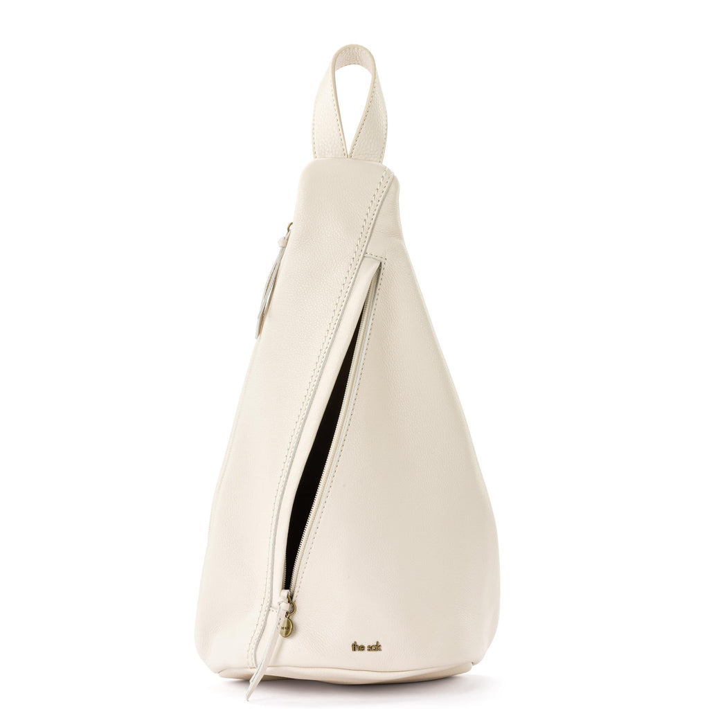 The Sak Geo Sling Backpack - Leather - Stone