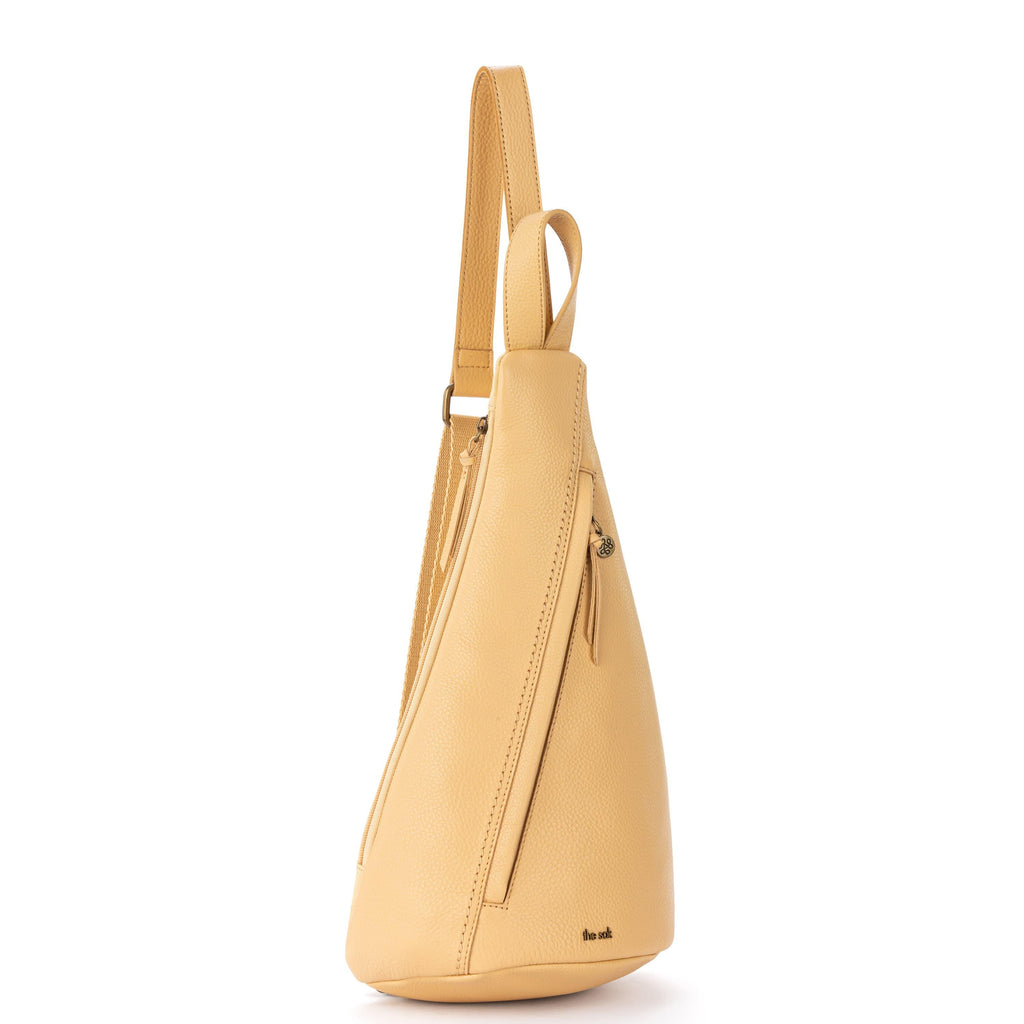 The Sak Geo Sling Backpack - Leather - Buttercup