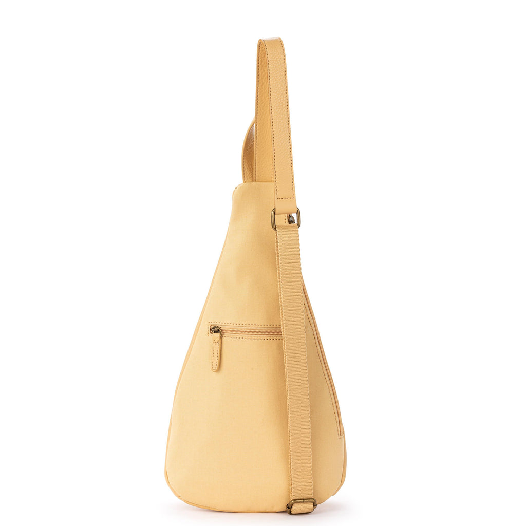 The Sak Geo Sling Backpack - Leather - Buttercup