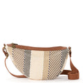 Sakroots Tess Sling - Straw - Tobacco Batik World Woven