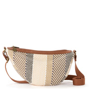 Tess Sling - Straw - Tobacco Batik World Woven