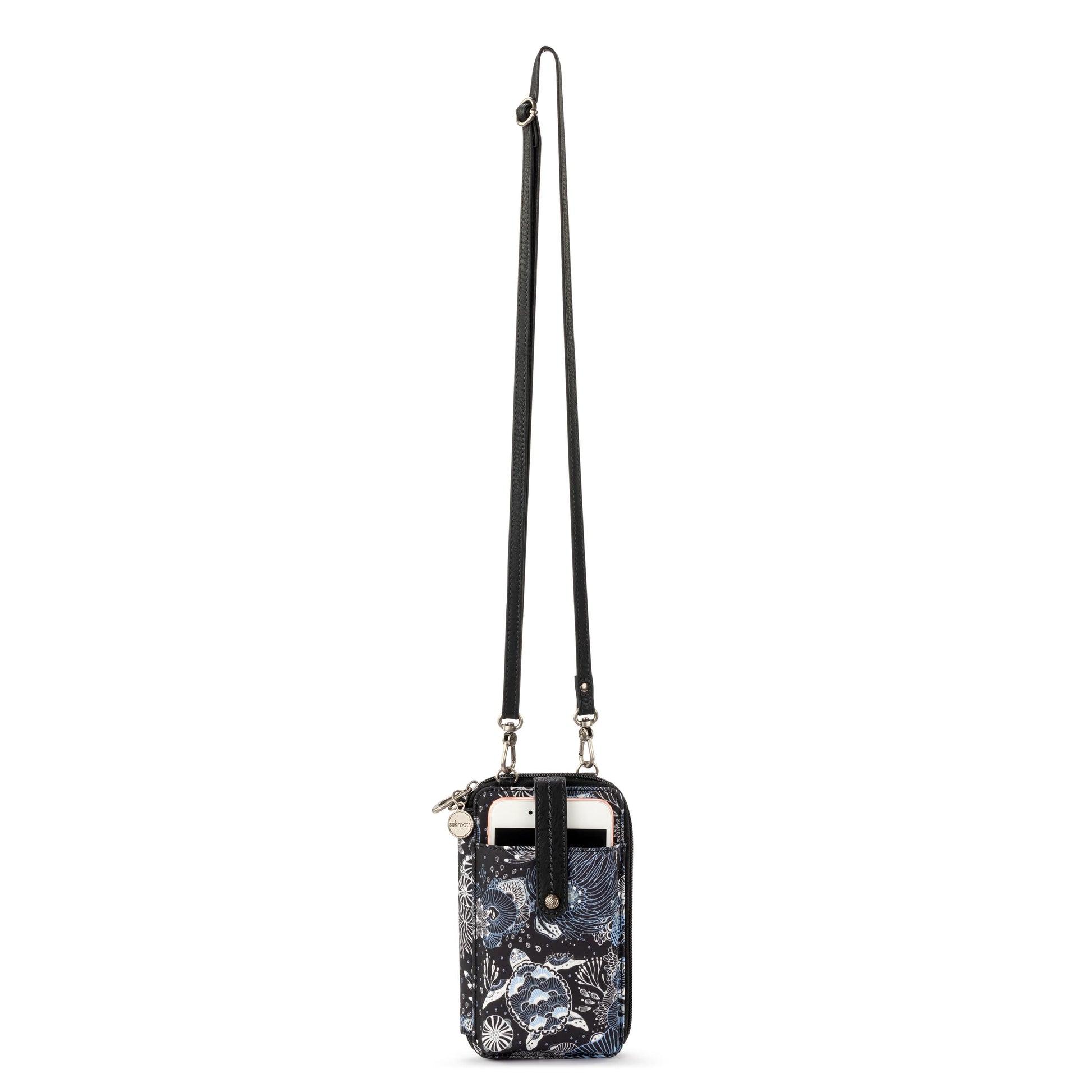 Sakroots Salinas Smartphone Crossbody EcoTwill - |Midnight Seascape|