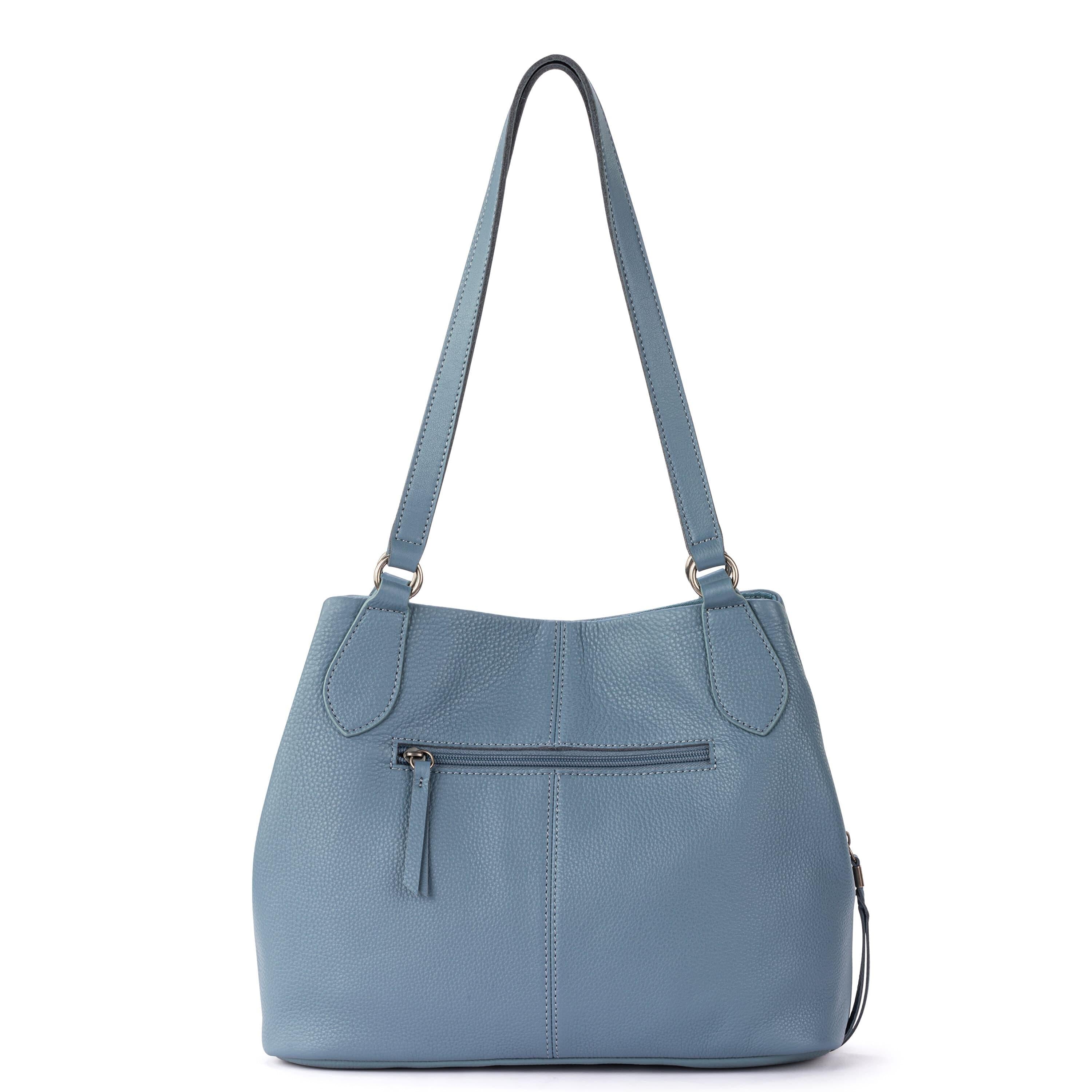 The Sak Melrose Satchel - Leather - Maritime