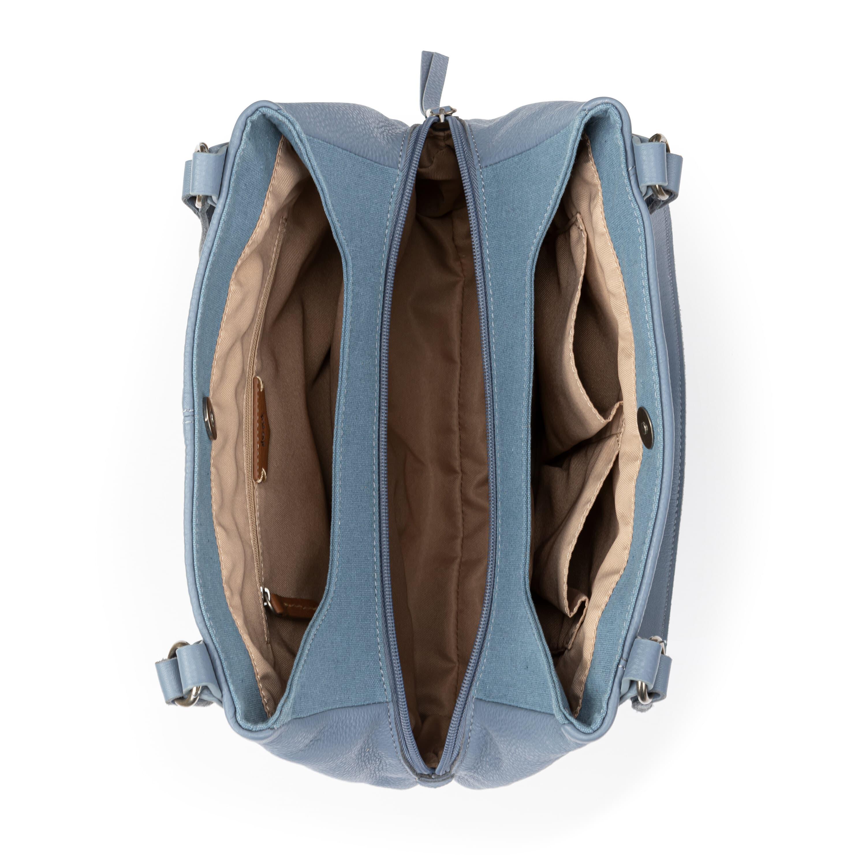 The Sak Melrose Satchel - Leather - Maritime