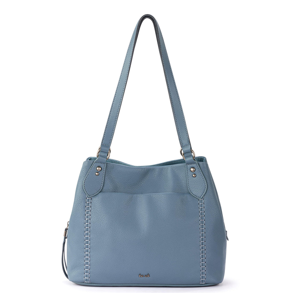 The Sak Melrose Satchel - Leather - Maritime