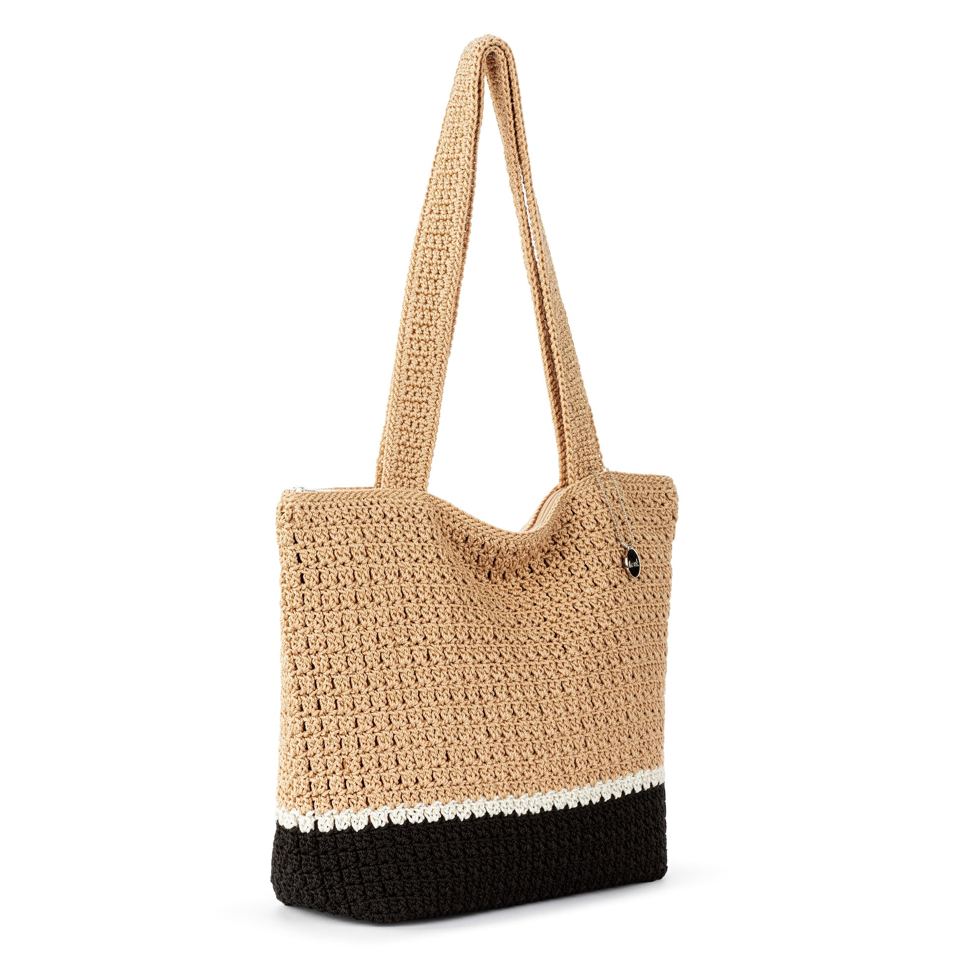 The Sak Casual Classics Tote Crochet - |Bamboo Block|