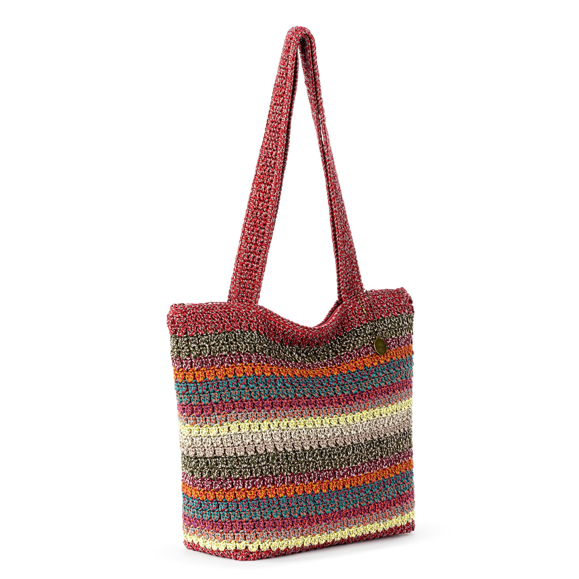 The Sak Casual Classics Tote Crochet - |Sunset Stripe|