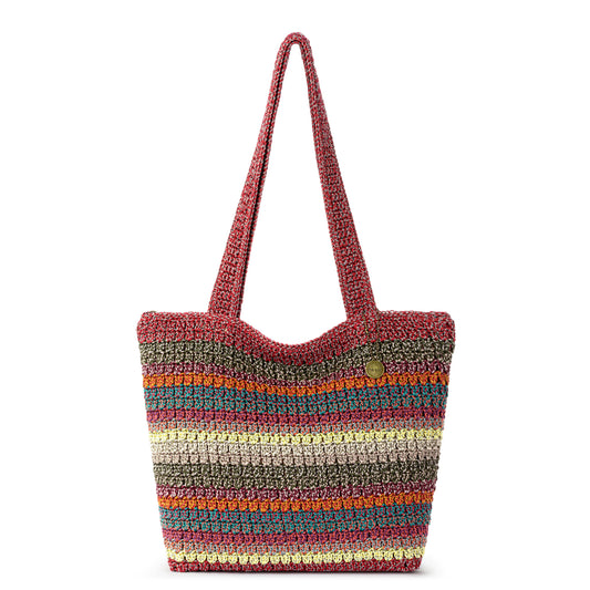 The Sak Casual Classics Tote Crochet - |Sunset Stripe|