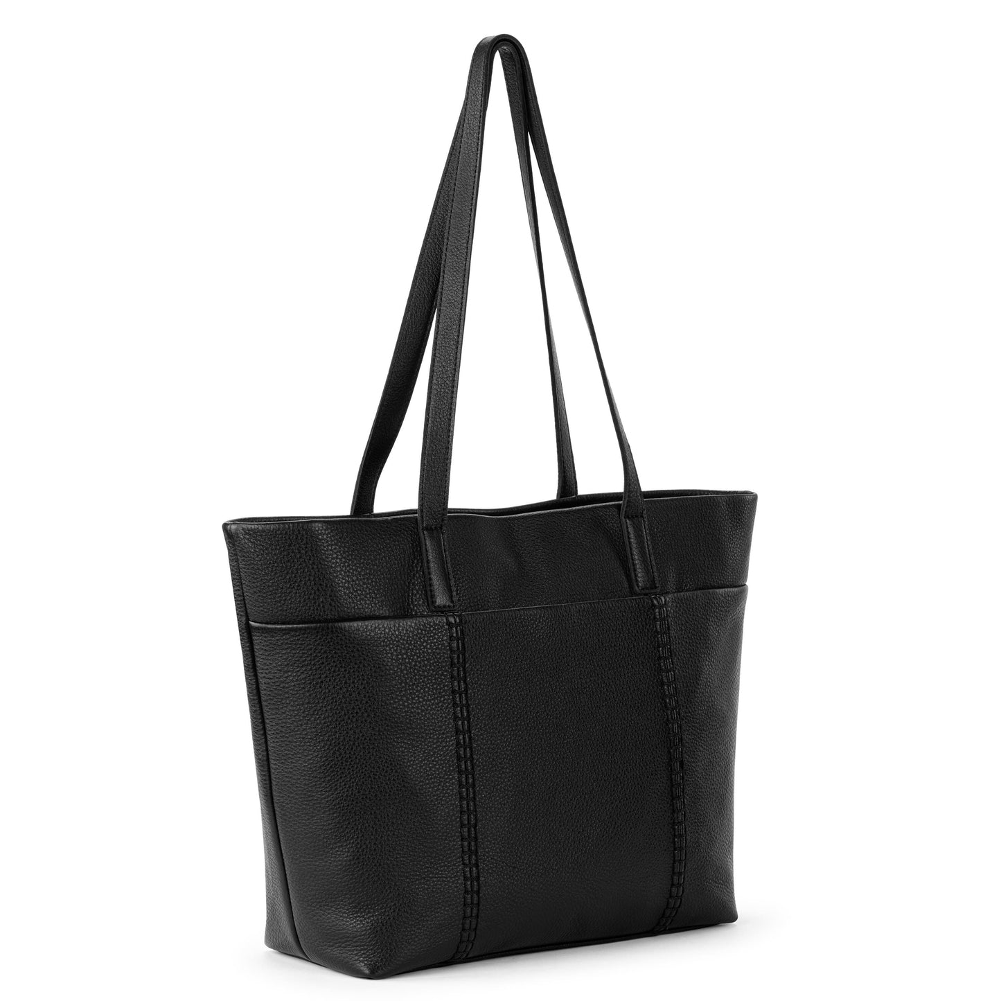 The Sak Metro Tote Leather - |Black|