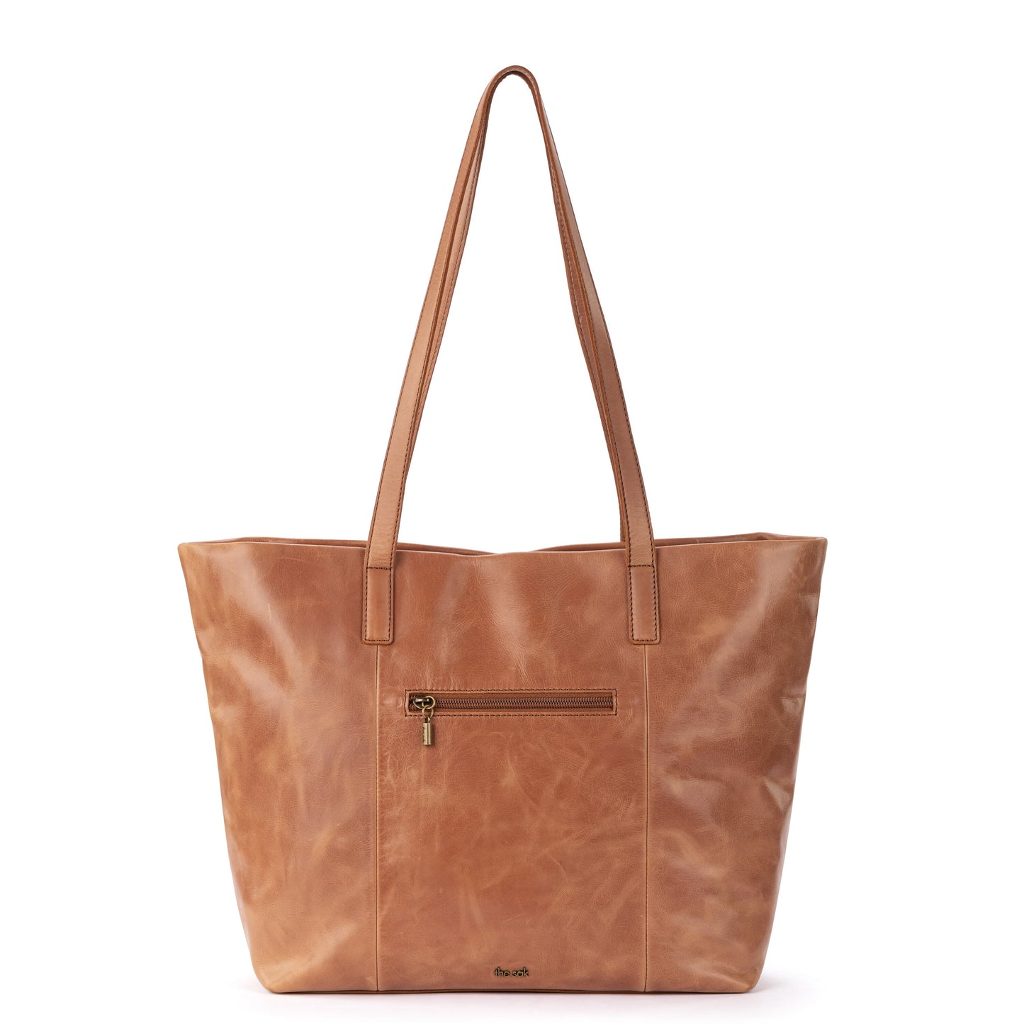 The Sak Metro Tote Leather - |Tobacco Floral Embossed|