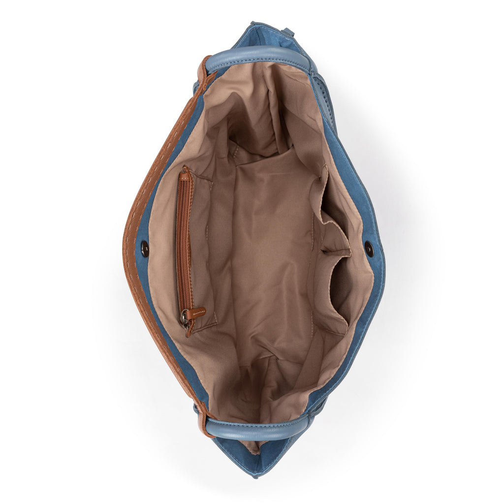 The Sak Los Feliz Large Tote - Leather - Maritime