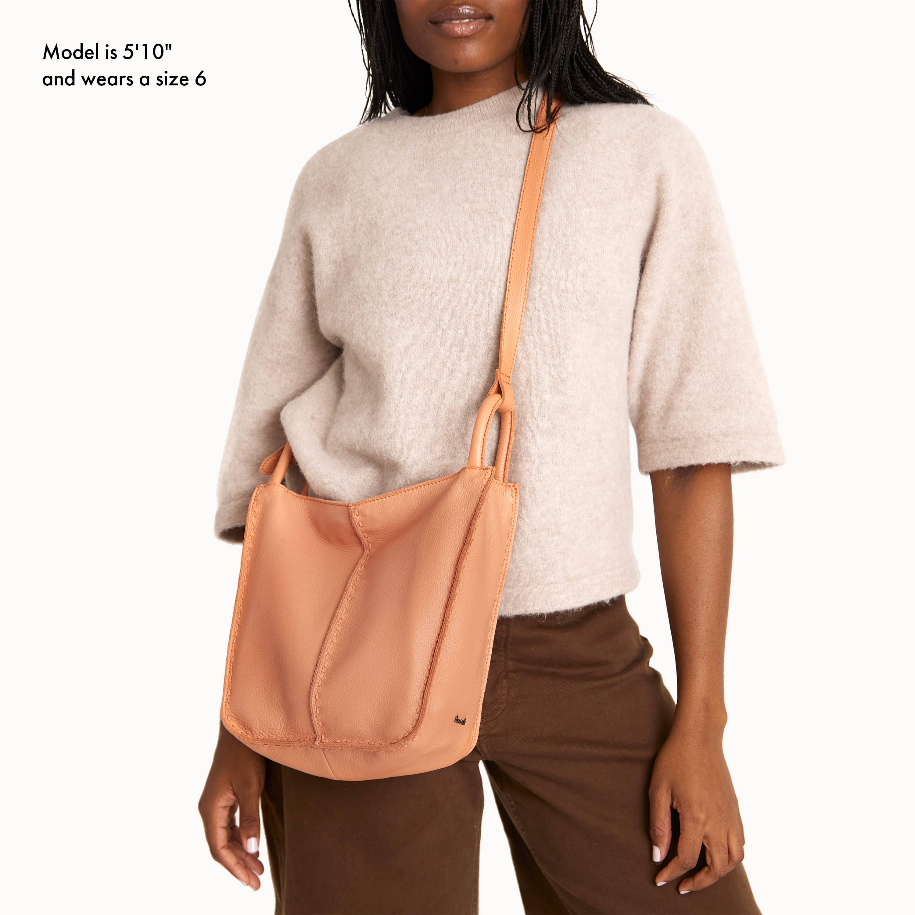 The Sak Los Feliz Crossbody - Leather - Nectar
