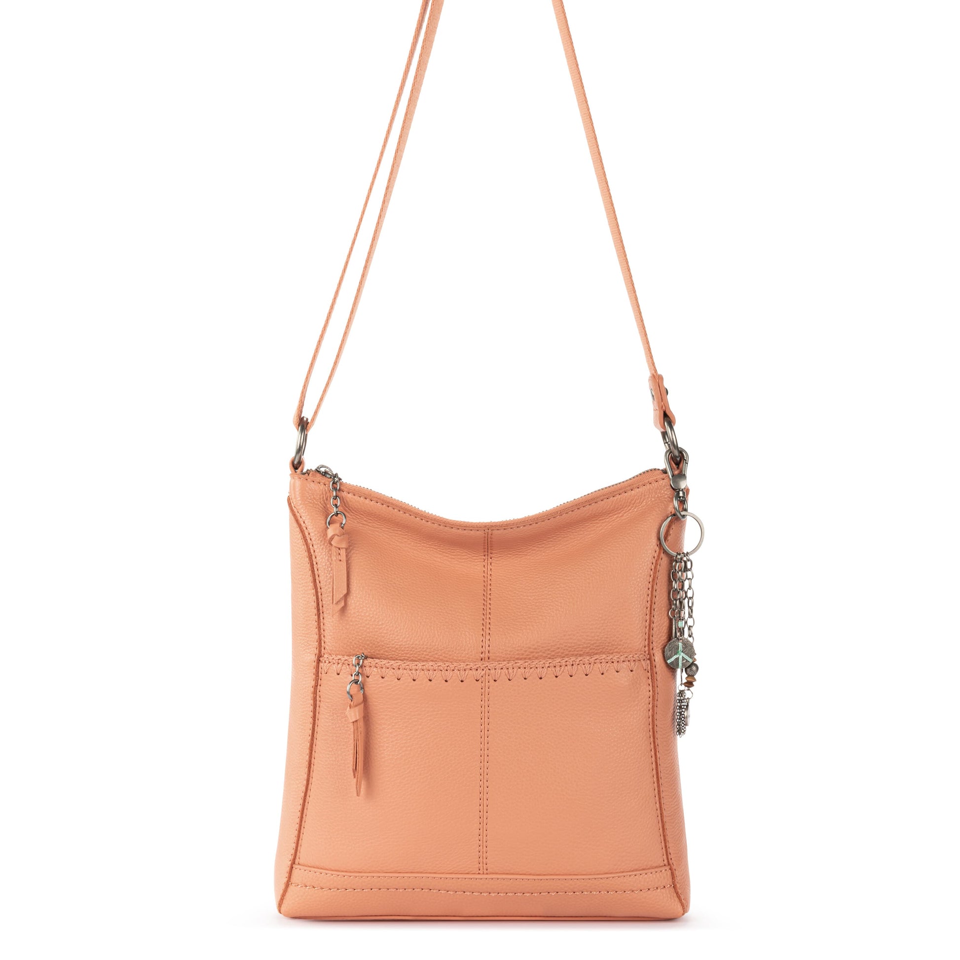The Sak Lucia Crossbody Leather - |Nectar Stitch|