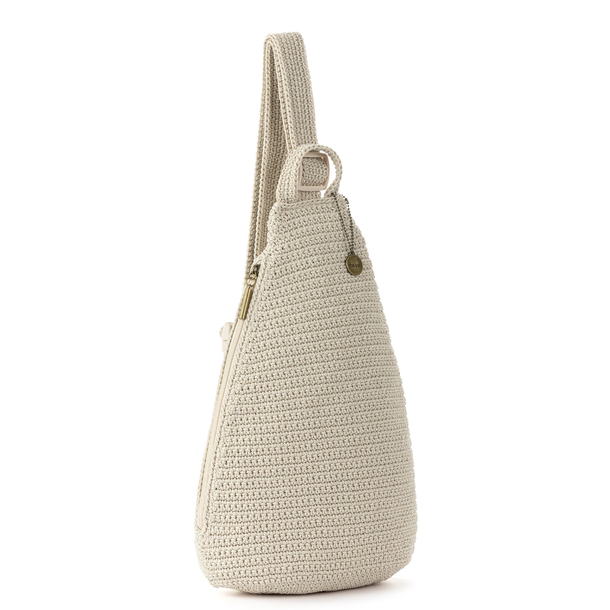 The Sak Geo Sling Backpack Crochet - |Ecru|