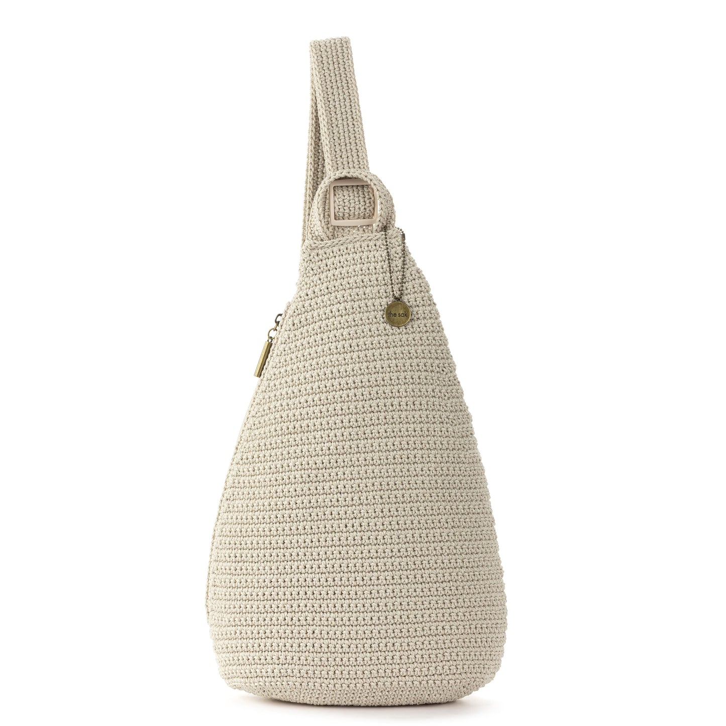 The Sak Geo Sling Backpack Crochet - |Ecru|