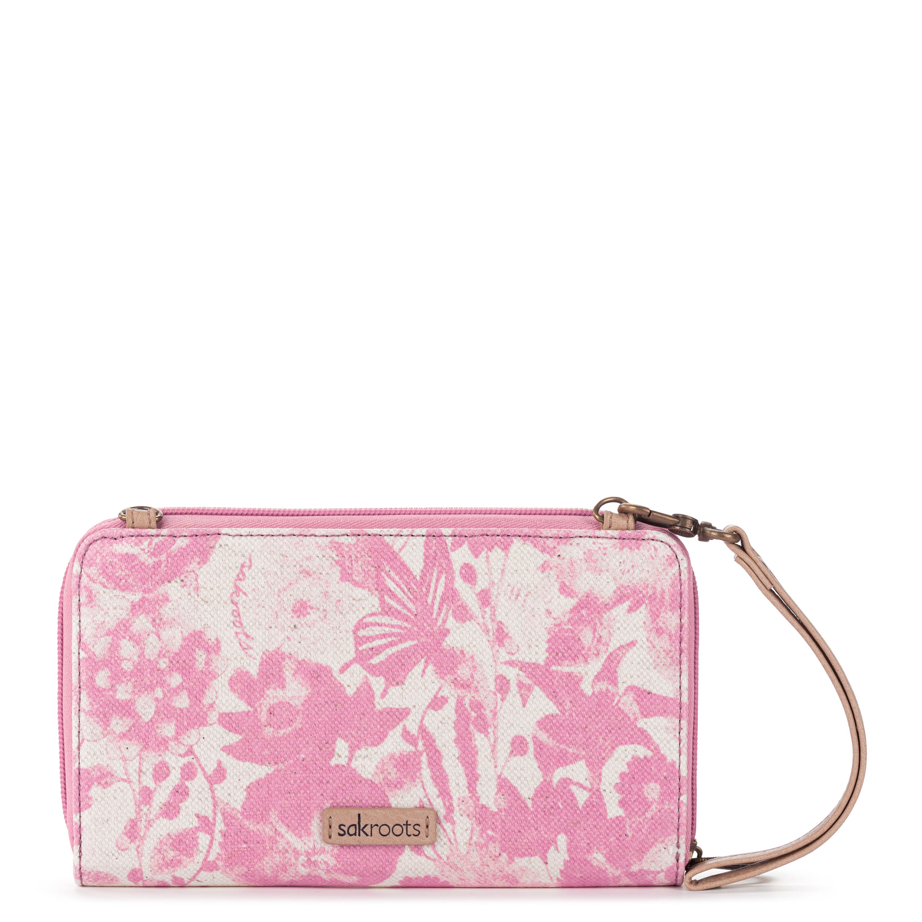 Sakroots Smartphone Wallet - Canvas - Rose In Bloom