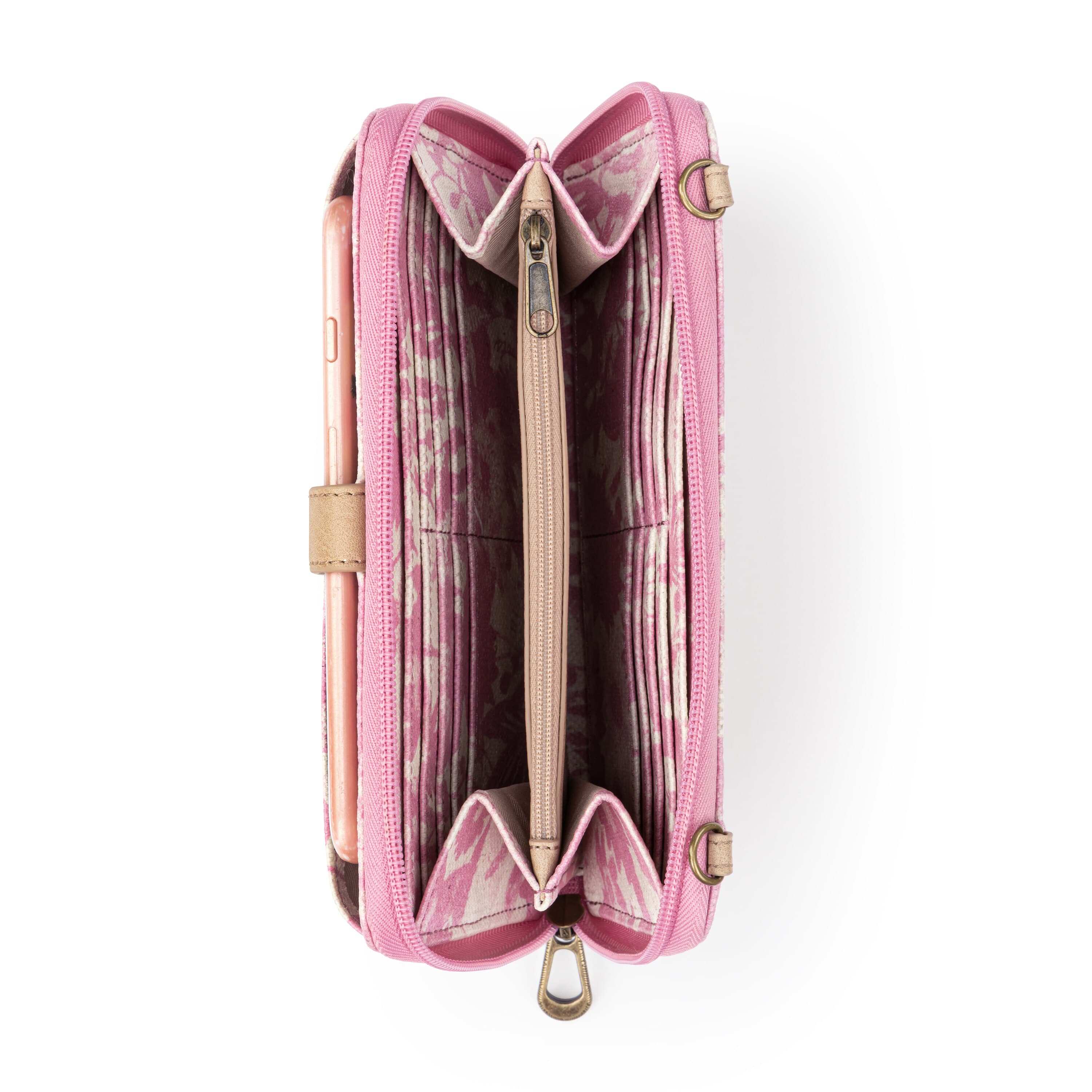 Sakroots Smartphone Wallet - Canvas - Rose In Bloom