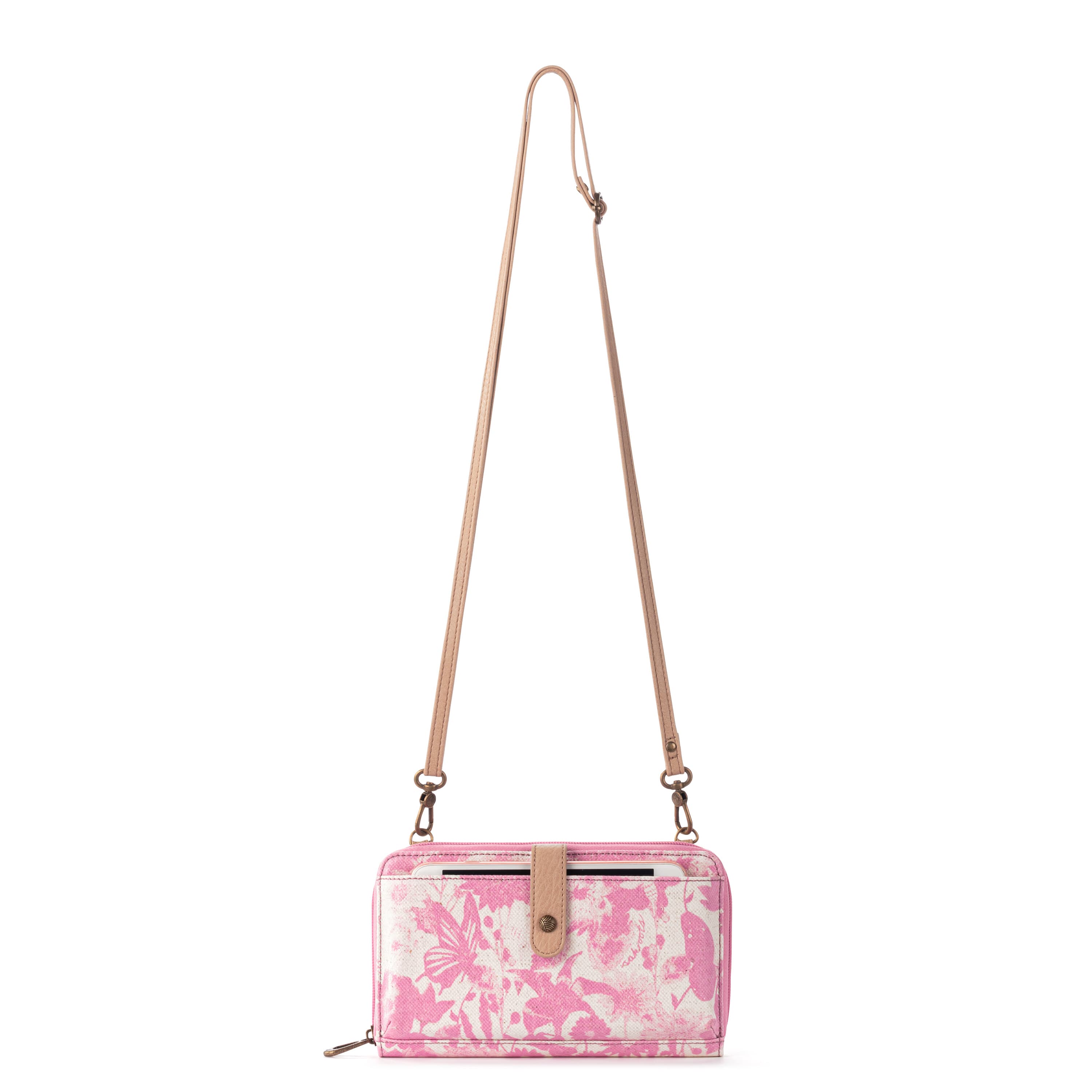 Sakroots Smartphone Wallet - Canvas - Rose In Bloom