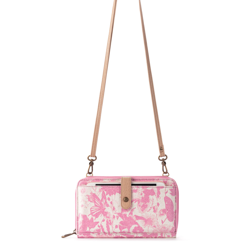 Sakroots Smartphone Wallet - Canvas - Rose In Bloom