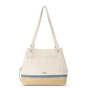 Melrose Satchel - Leather - Coastal Block Espadrille