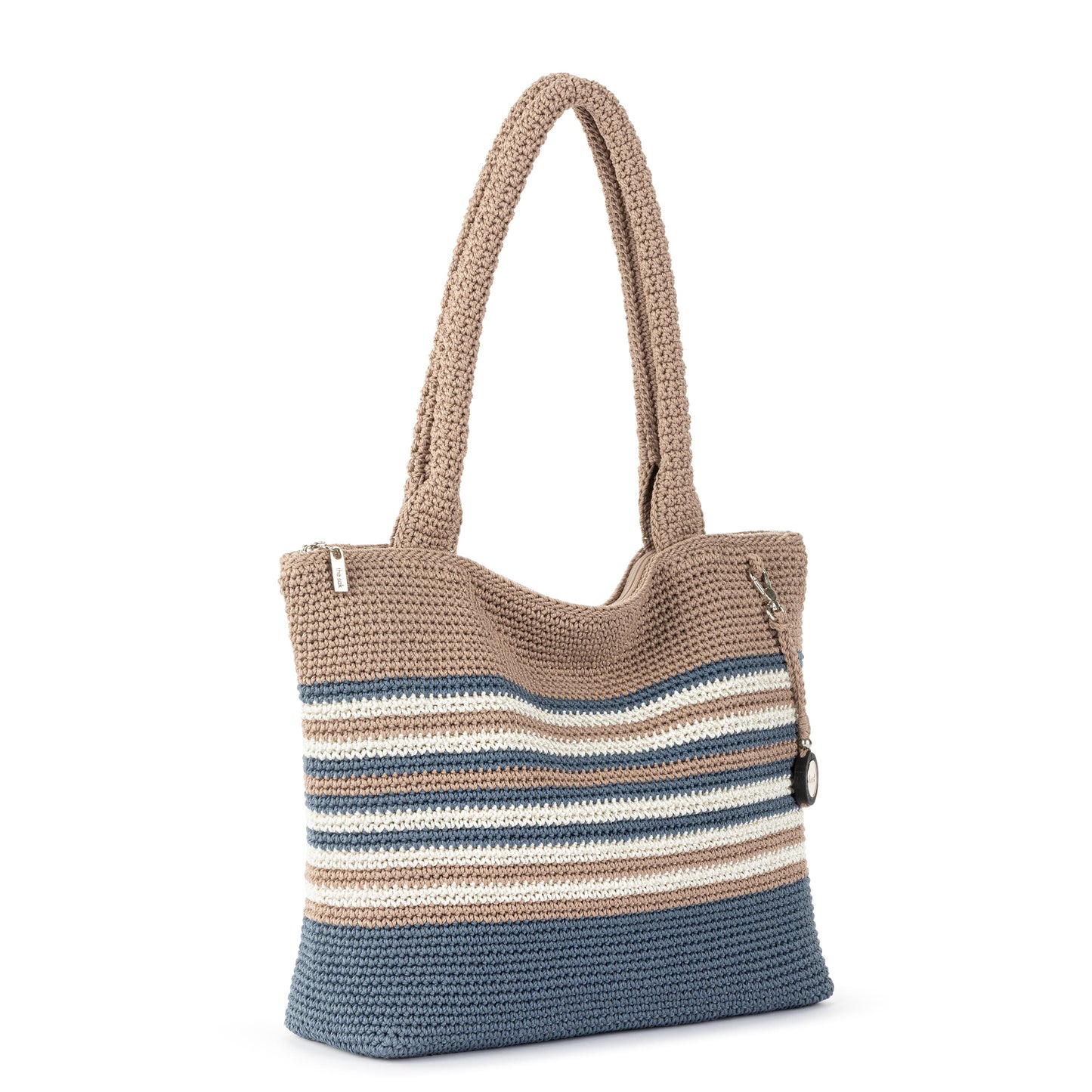 The Sak Crafted Classics Carryall Crochet - |Sand and Sea Stripe|