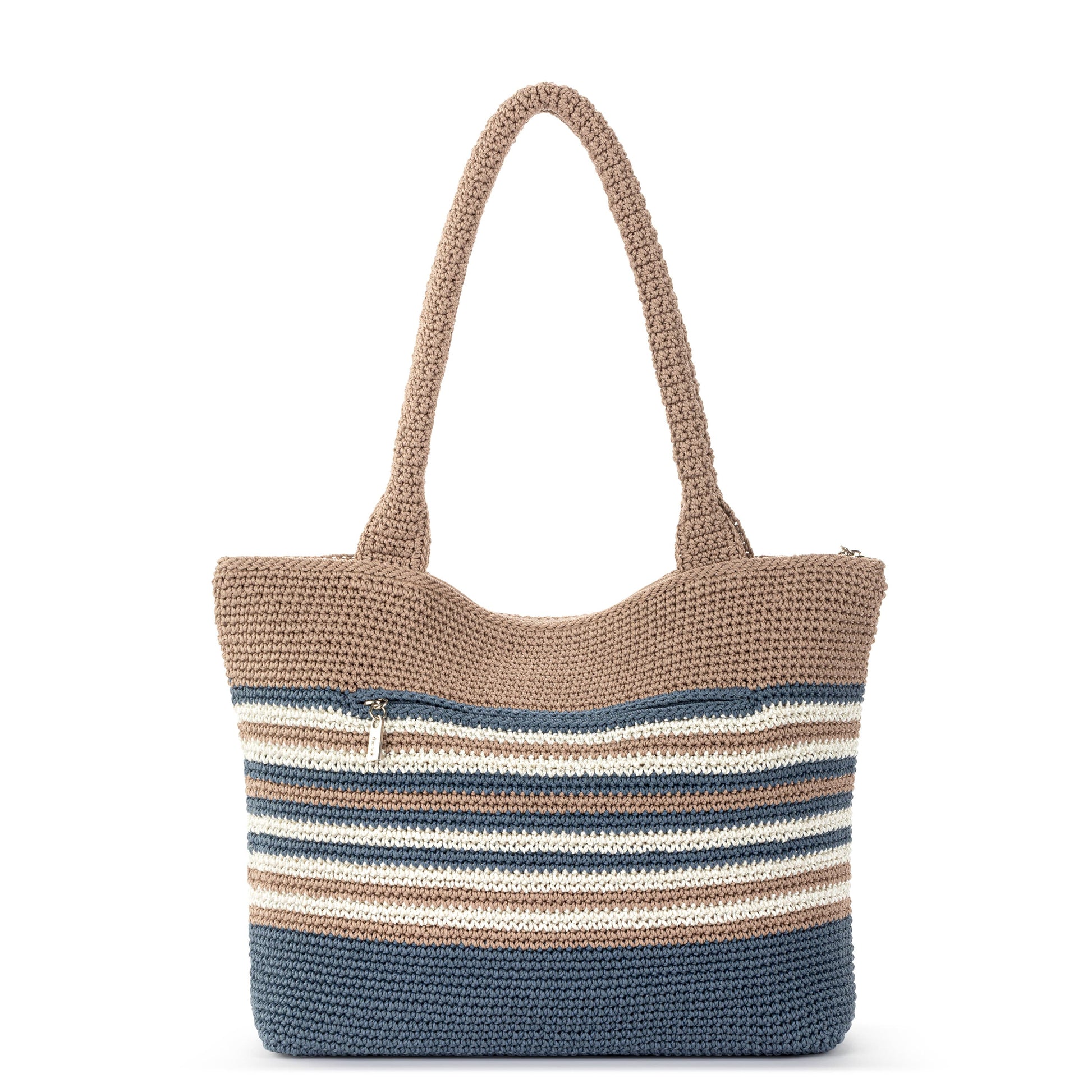The Sak Crafted Classics Carryall Crochet - |Sand and Sea Stripe|