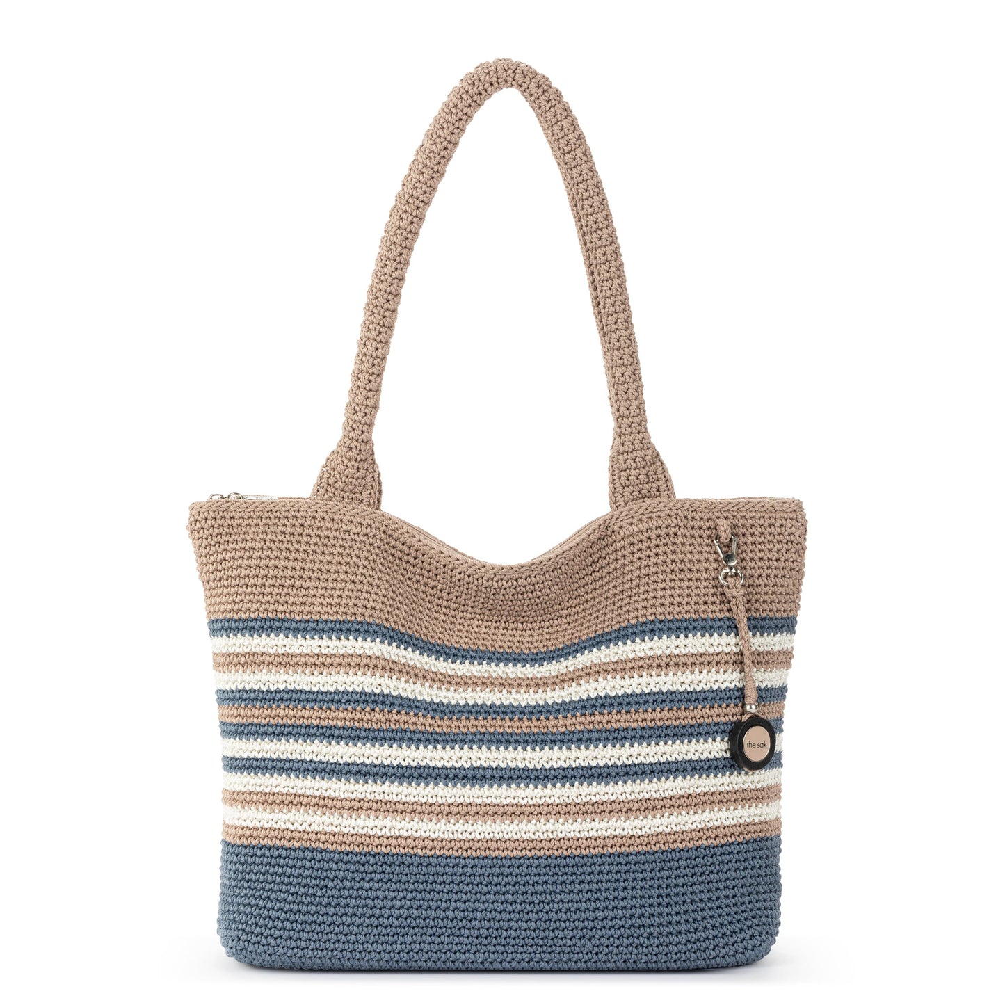 The Sak Crafted Classics Carryall Crochet - |Sand and Sea Stripe|