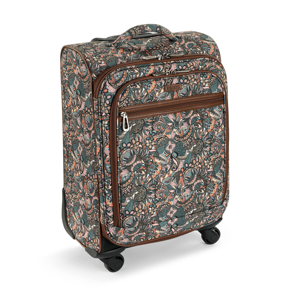 Sakroots On The Go 21" Spinner Luggage Bundle - EcoTwill - Sienna Spirit Desert