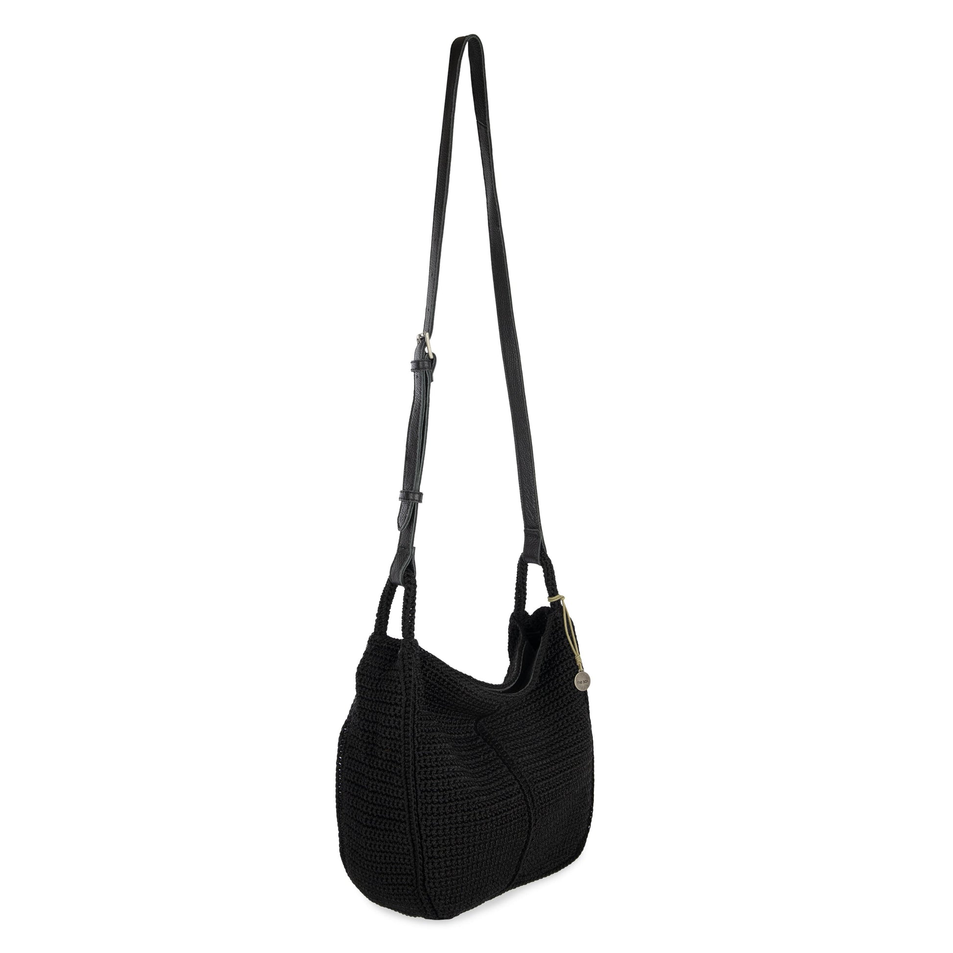 The Sak Los Feliz Slouchy Crossbody Crochet - |Black|