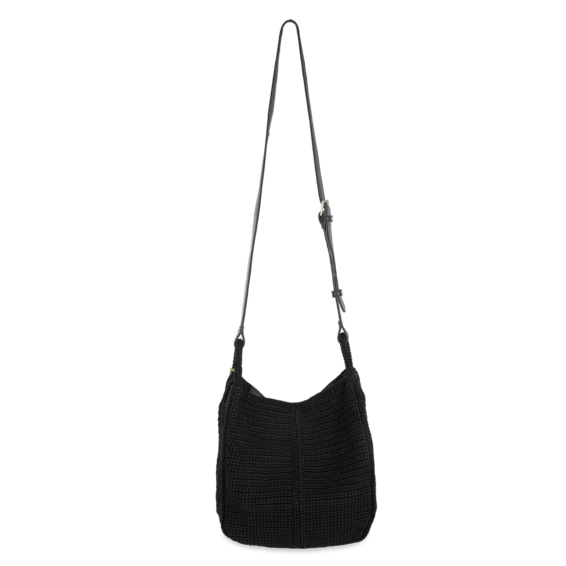 The Sak Los Feliz Slouchy Crossbody Crochet - |Black|