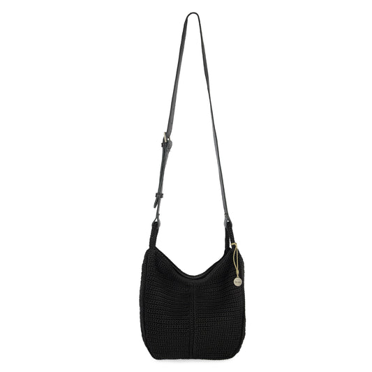 The Sak Los Feliz Slouchy Crossbody Crochet - |Black|