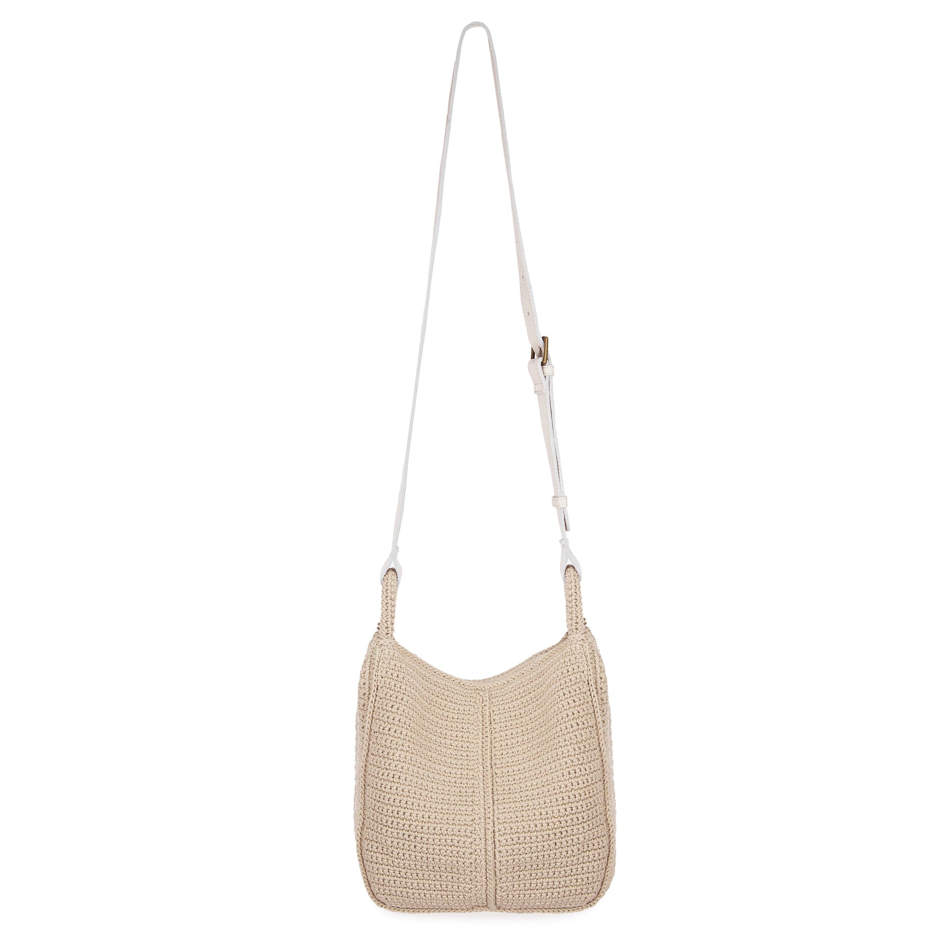 The Sak Los Feliz Slouchy Crossbody Crochet - |Ecru|