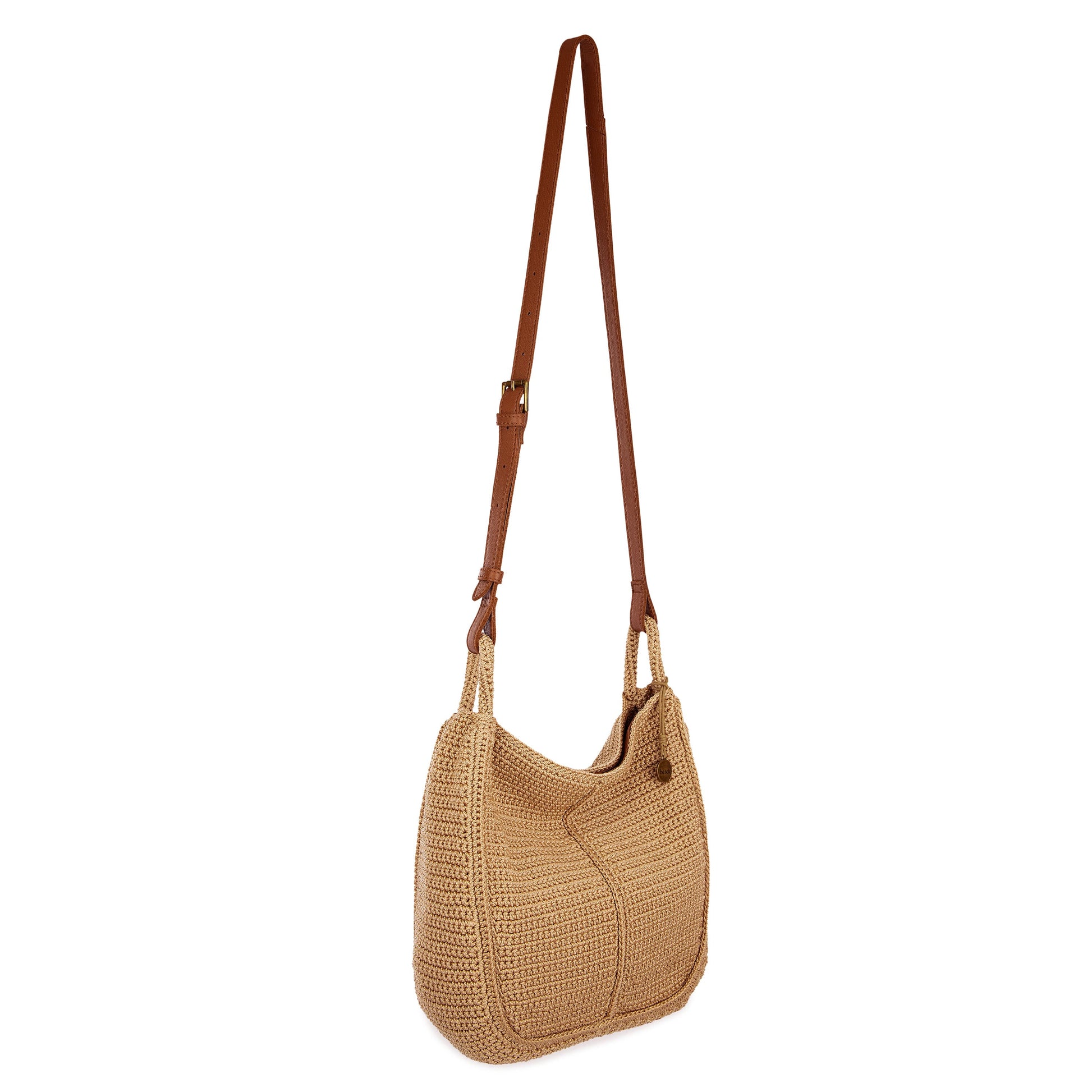 The Sak Los Feliz Slouchy Crossbody Crochet - |Bamboo|