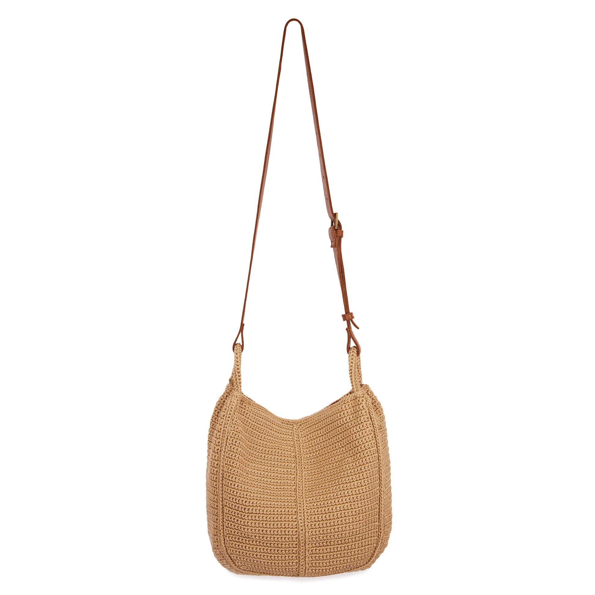 The Sak Los Feliz Slouchy Crossbody Crochet - |Bamboo|