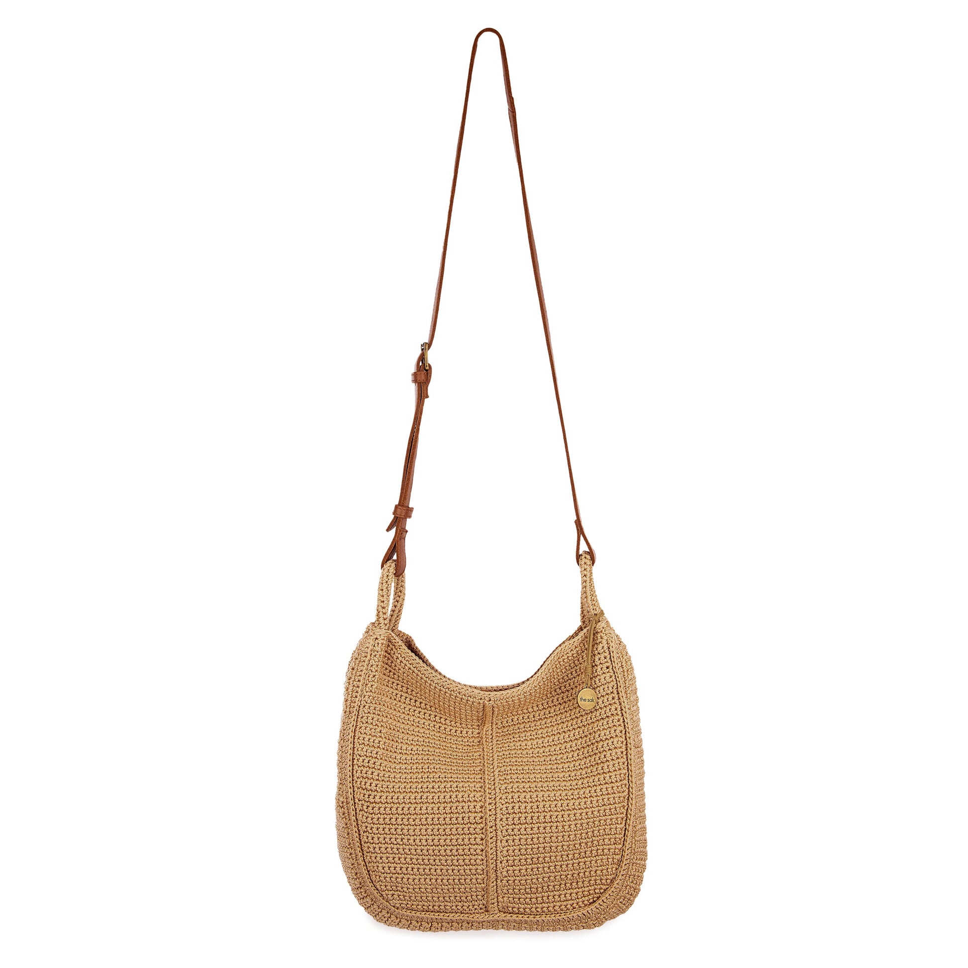 The Sak Los Feliz Slouchy Crossbody Crochet - |Bamboo|
